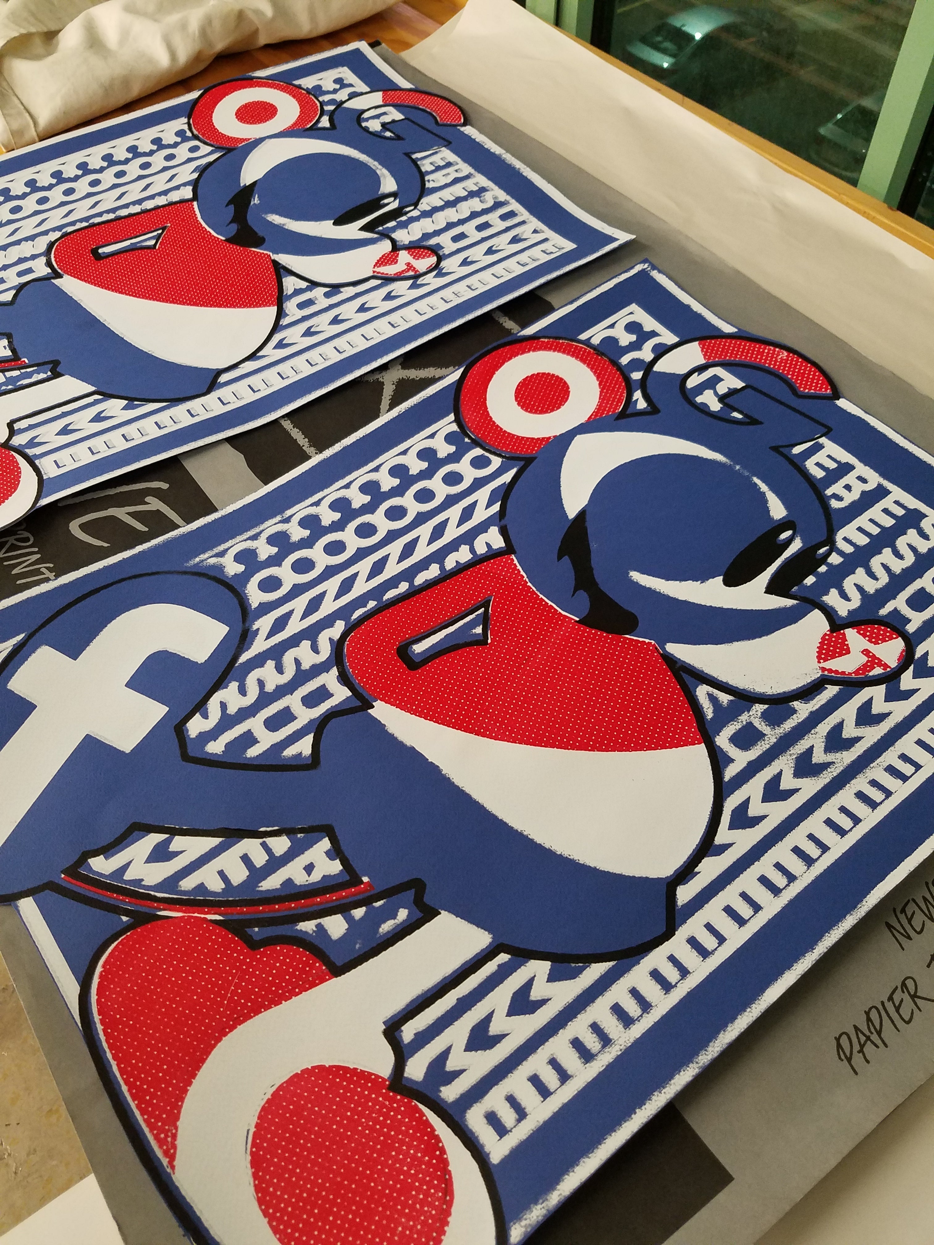 ScreenPrint- Propa-Mickey