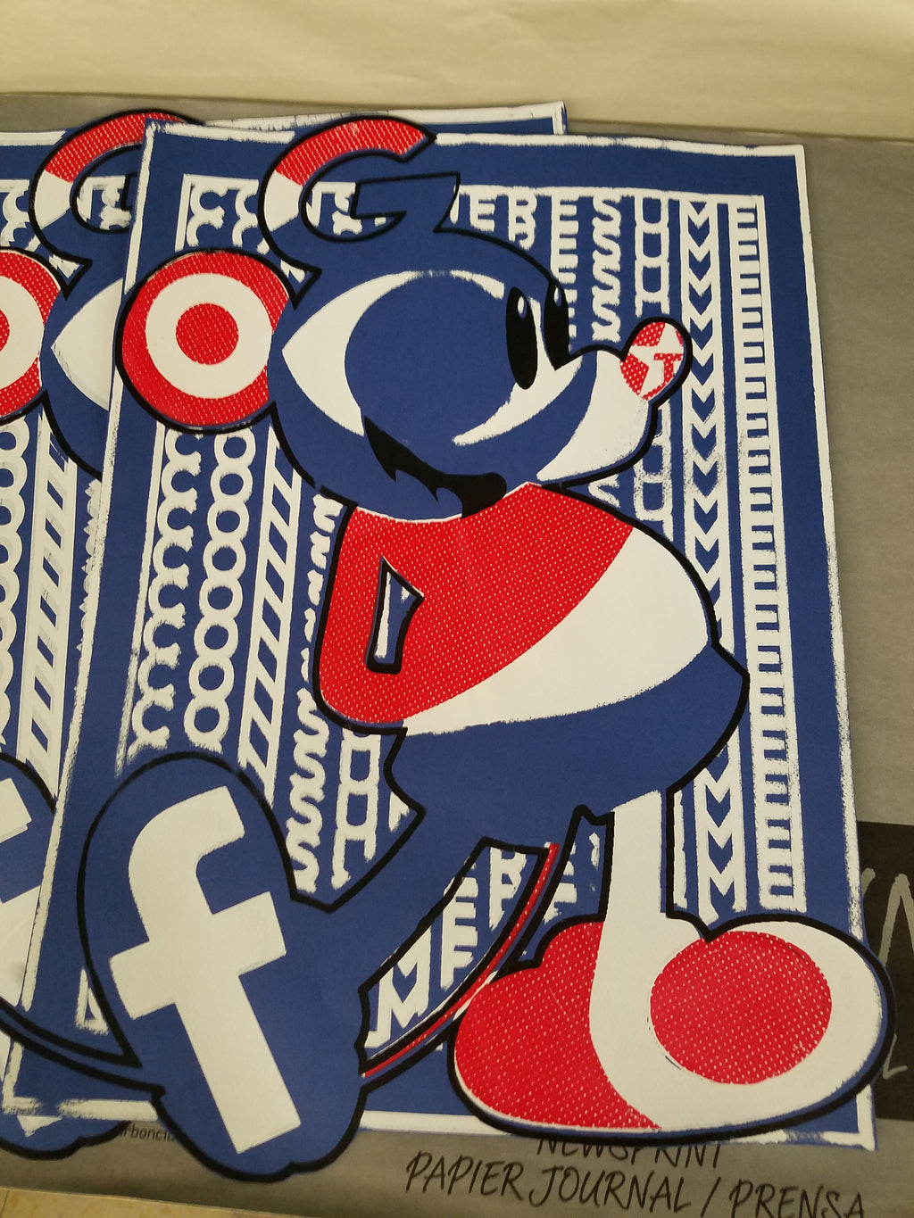 ScreenPrint- Propa-Mickey