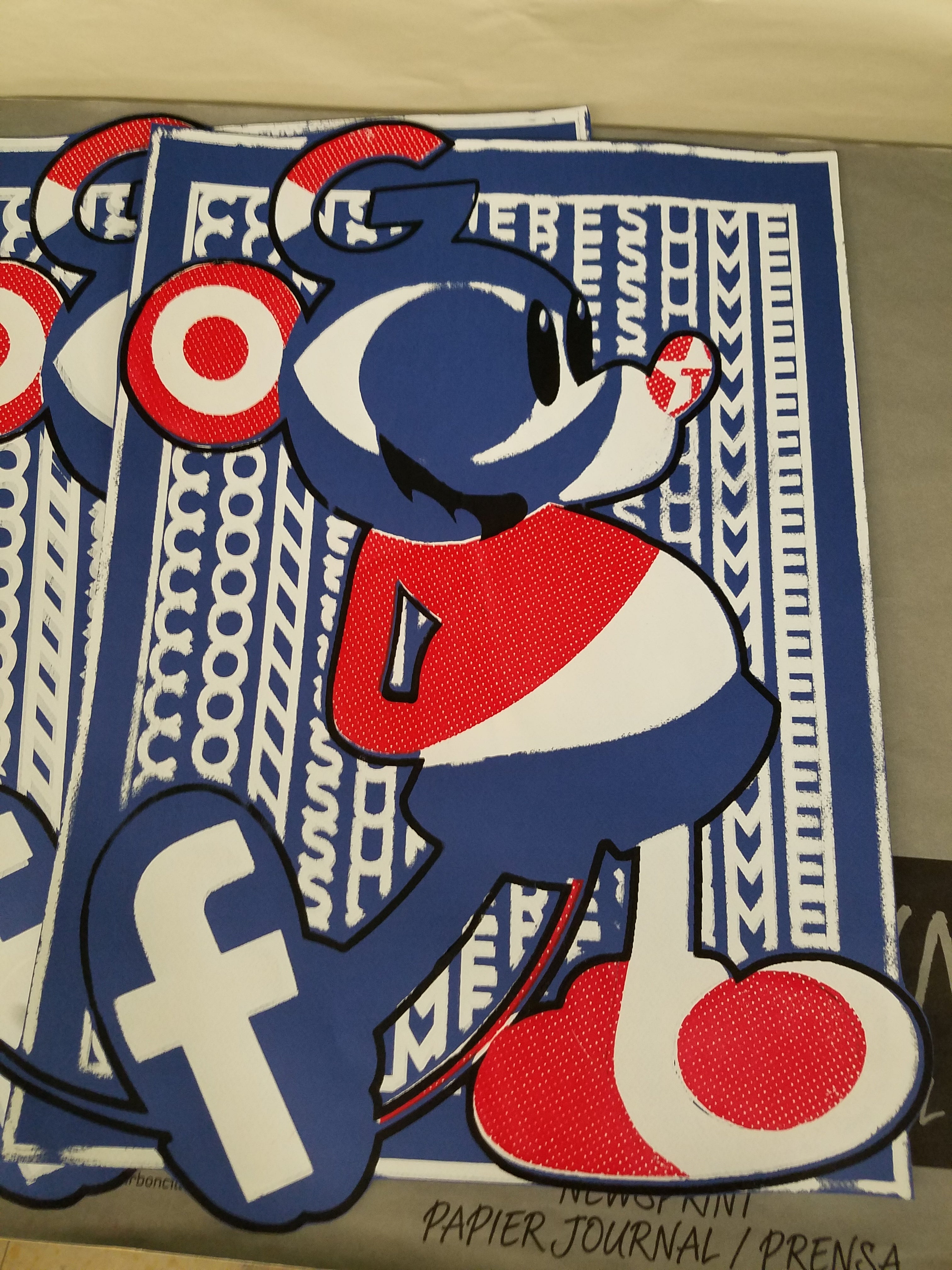 ScreenPrint- Propa-Mickey