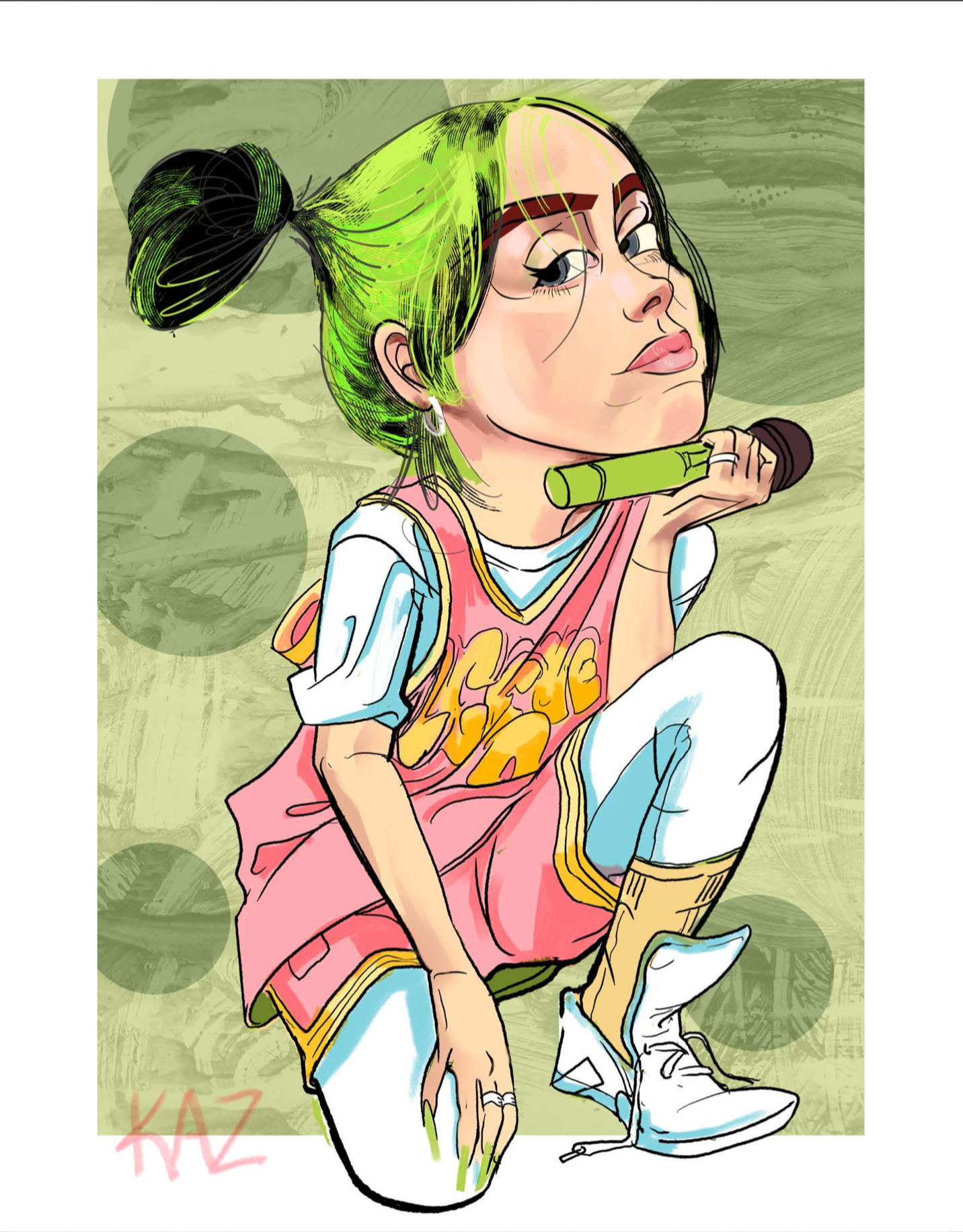 Art Prints - Celebrity Series ( 11" x 14" - 18" x 24")