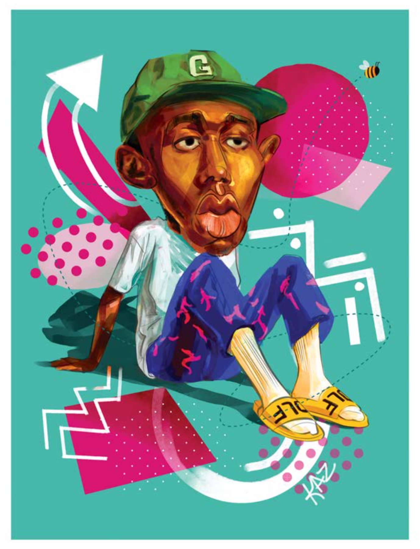 Art Prints - Celebrity Series ( 11" x 14" - 18" x 24")
