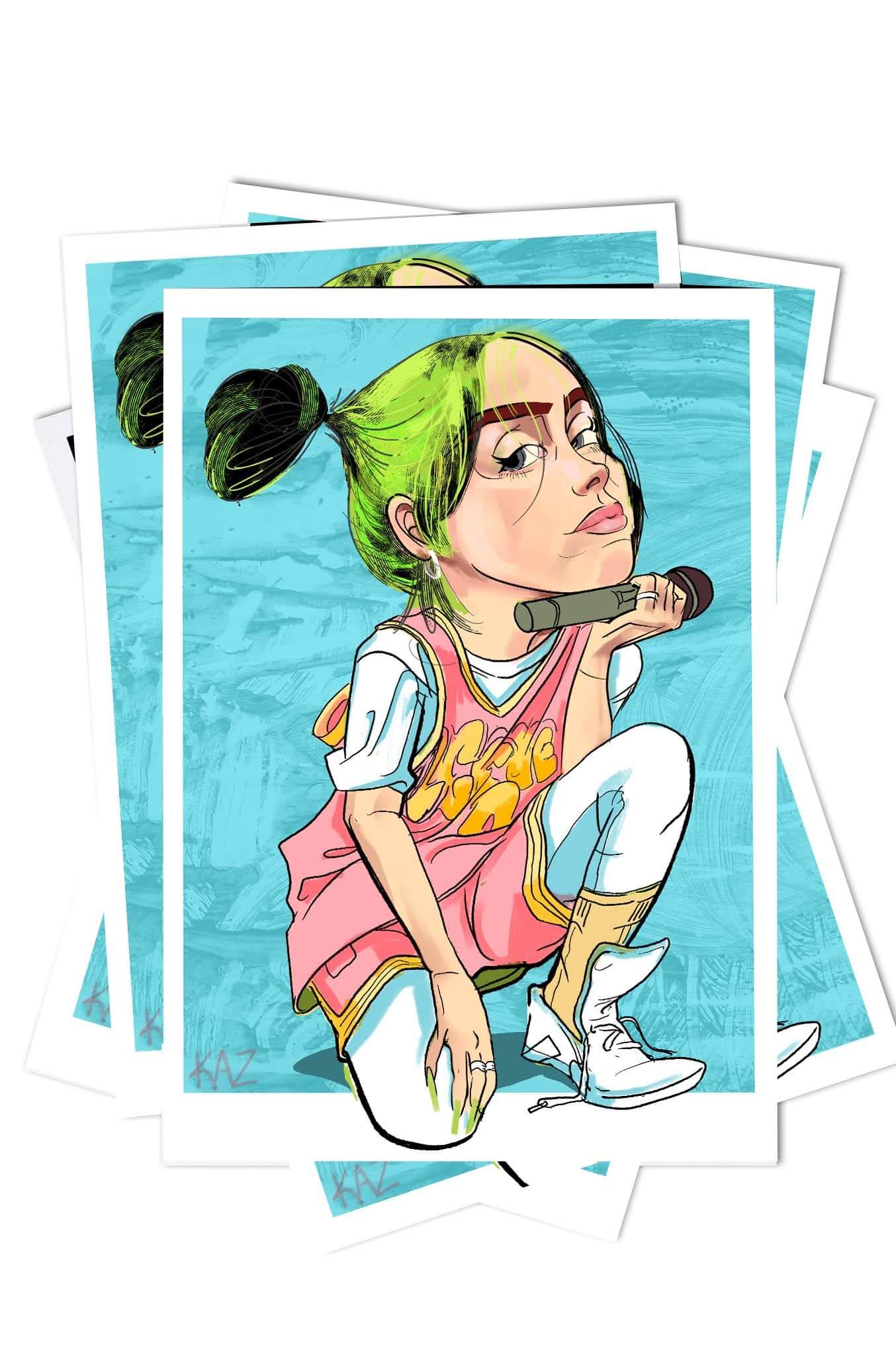 Art Prints - Celebrity Series ( 11" x 14" - 18" x 24")